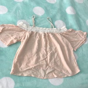 Off shoulder top